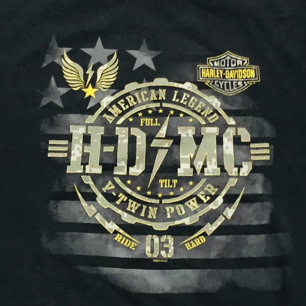 Harley-Davidson Longhorn Graphic Tee - Black - Picture 2 of 11